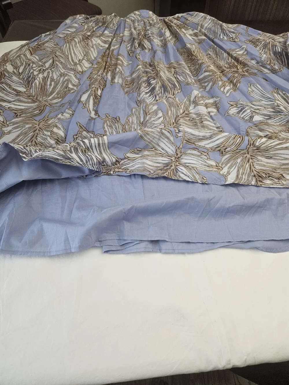 Banana Republic Light Blue Floral Cutout Maxi Sundress Size 14 New - Picture 11 of 16